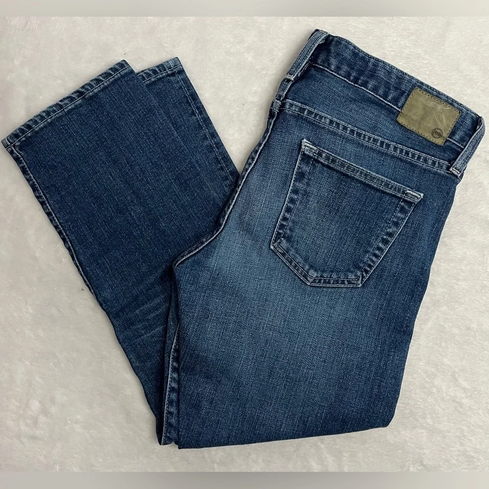 AG-Adriano Goldschmied The Drew straight leg boyfriend jean size 26R cropped - Picture 5 of 11